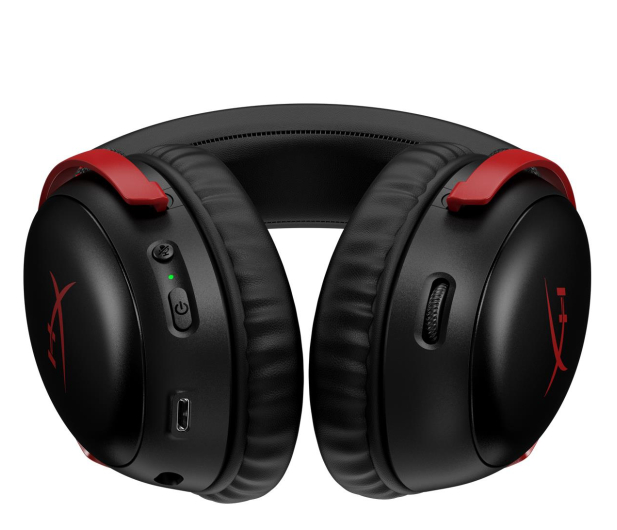 HYPERX Cloud III Wireless Black/Red - 1170699 - zdjęcie 3